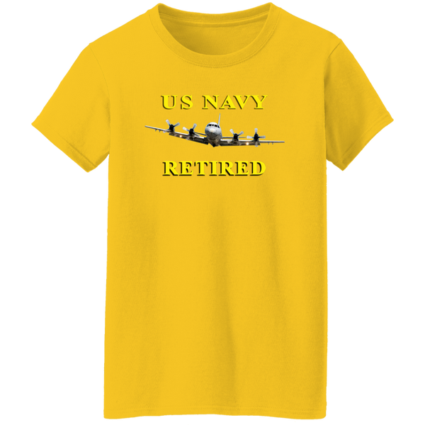 Navy Retired 1 Ladies' T-Shirt