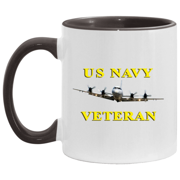 Navy Vet 2 Accent Mug - 11oz