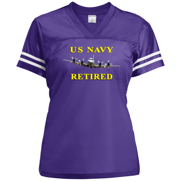 Navy Retired 1 Ladies' Replica Jersey