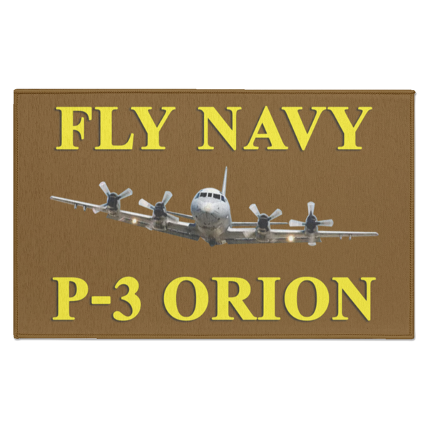 Fly Navy P-3 3 Indoor Doormat