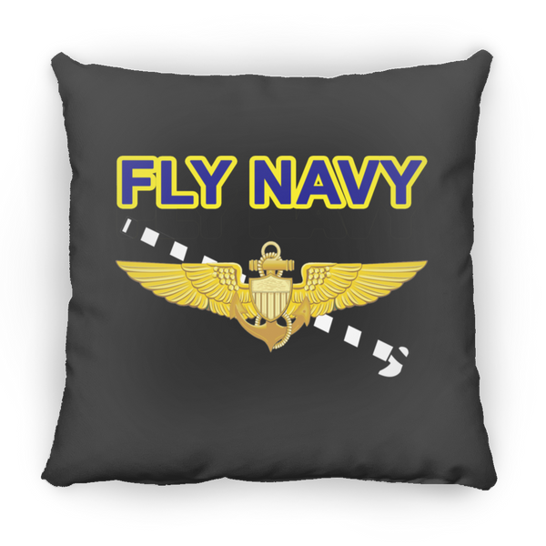 Fly Navy Tailhook 1 Pillow - Small Square