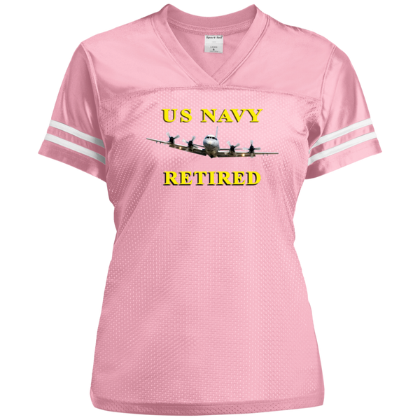 Navy Retired 1 Ladies' Replica Jersey