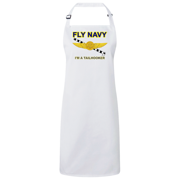 Fly Navy Tailhooker 2 Unisex Bib Apron