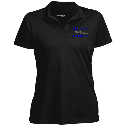 Fly Navy P-3 1 Ladies' Micropique Sport-Wick® Polo