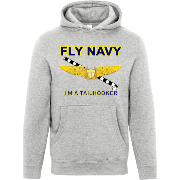 Fly Navy Tailhooker 3 Lane Seven Unisex Premium Hoodie