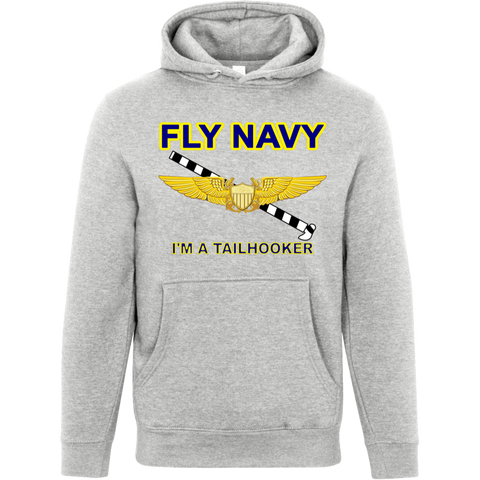 Fly Navy Tailhooker 3 Lane Seven Unisex Premium Hoodie