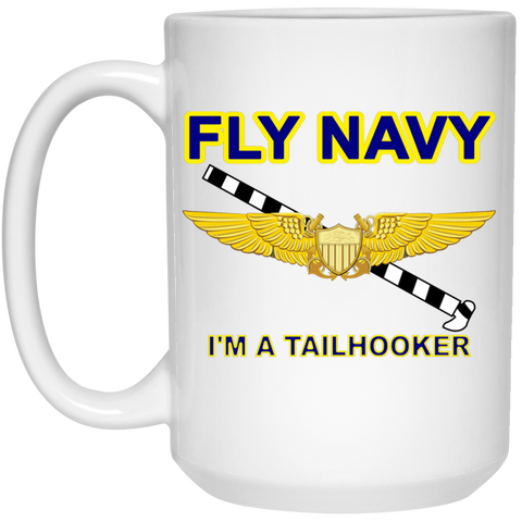 Fly Navy Tailhooker 3 Mug - 15oz