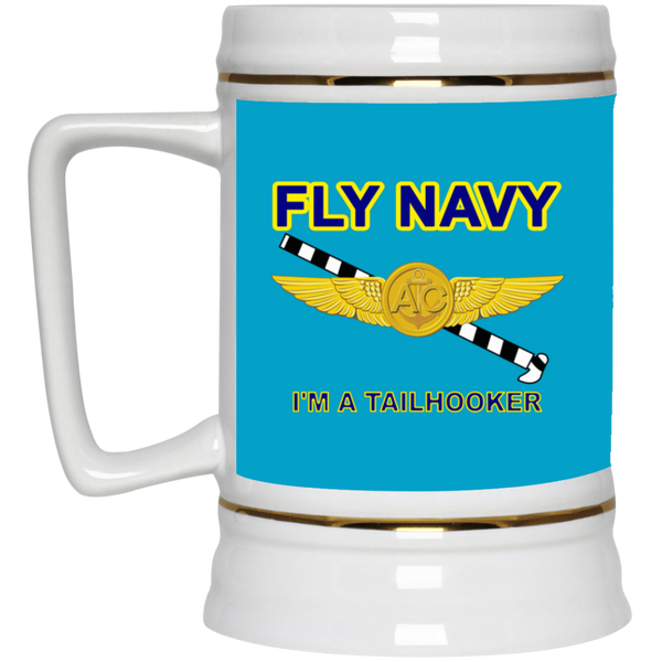 Fly Navy Tailhooker 2 Beer Stein - 22oz