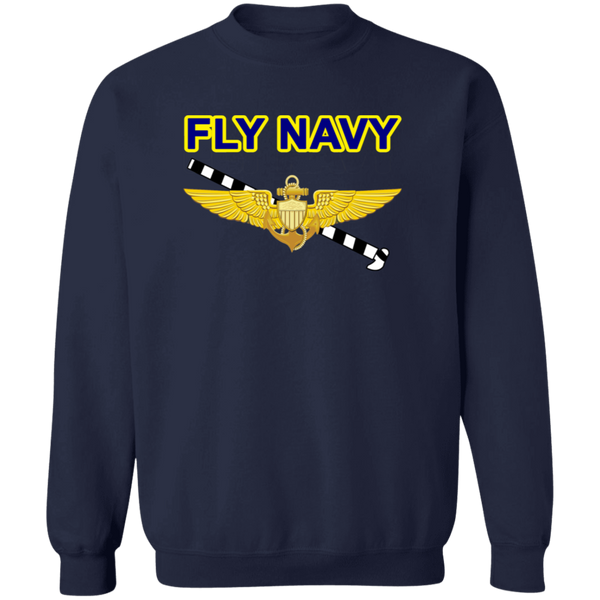 Fly Navy Tailhook 1 Crewneck Pullover Sweatshirt