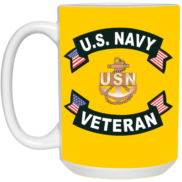 Navy Vet 1 Mug - 15oz