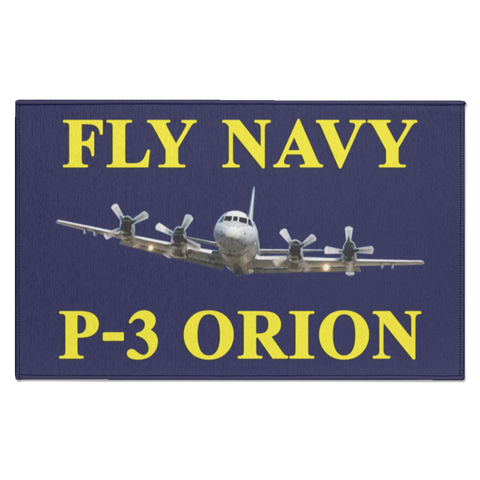 Fly Navy P-3 3 Indoor Doormat