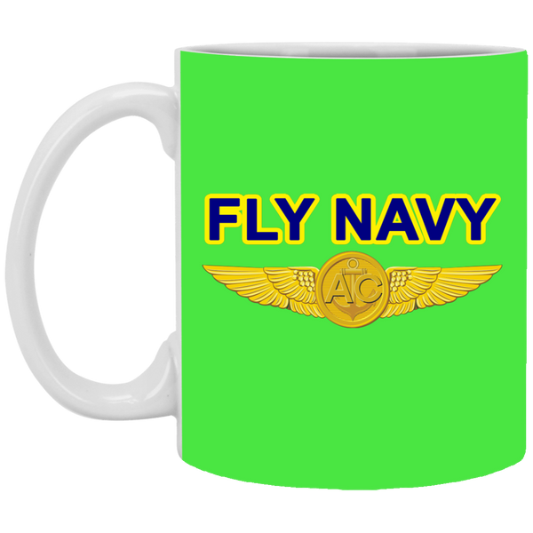 Fly Navy Aircrew Mug - 11oz