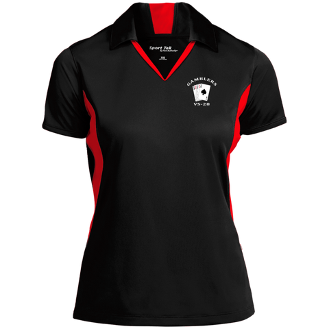 VS 28 5 Ladies' Colorblock Performance Polo