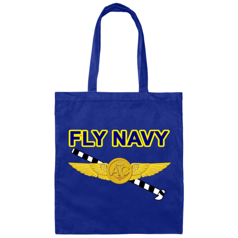 Fly Navy Tailhook 2 Canvas Tote Bag