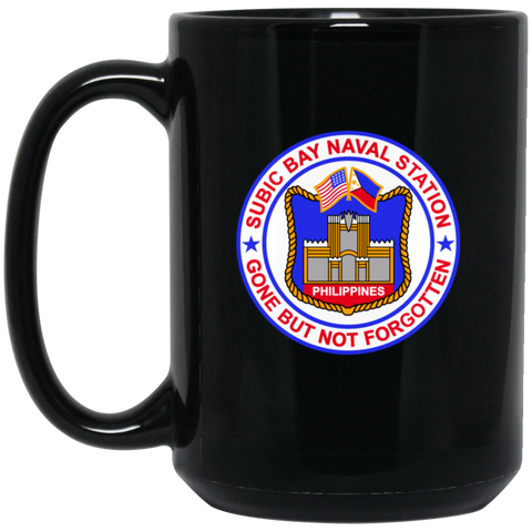 Subic Cubi Pt 11 Black Mug - 15oz