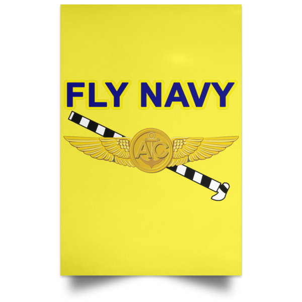 Fly Navy Tailhook 2 Poster - Portrait