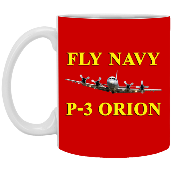 Fly Navy P-3 3 Mug - 11oz