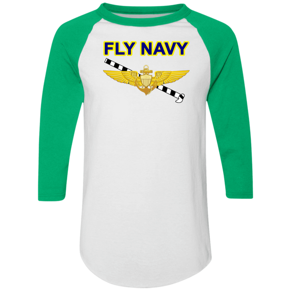 Fly Navy Tailhook 1 Colorblock Raglan Jersey