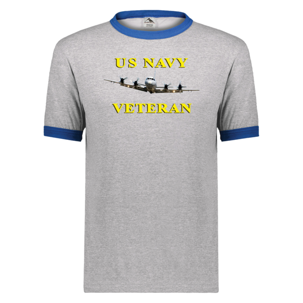 Navy Vet 2 Unisex Ringer Tee