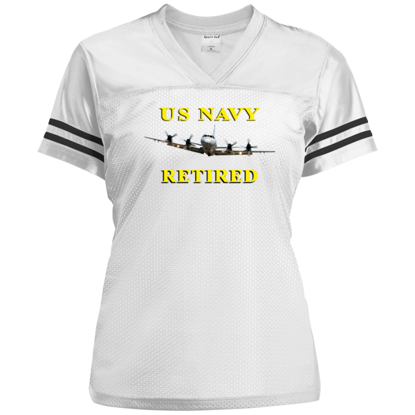 Navy Retired 1 Ladies' Replica Jersey