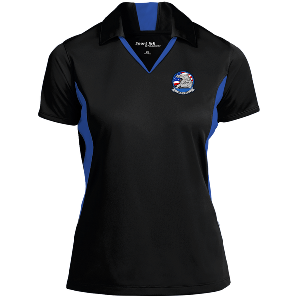 VAQ 142 3 Ladies' Colorblock Performance Polo