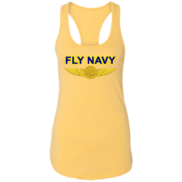 Fly Navy Aircrew Ladies' Ideal Racerback Tank