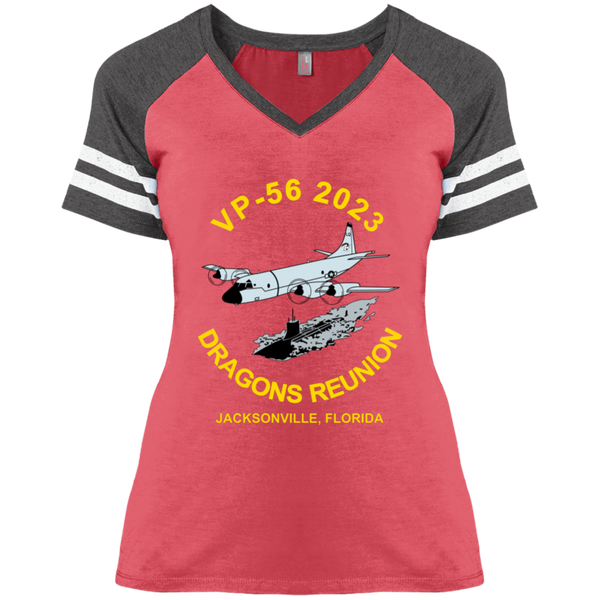 VP 56 2023 R4 Ladies' Game V-Neck T-Shirt