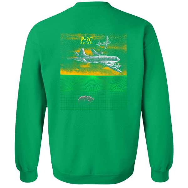 P-3C 2 Fly Aviator Crewneck Pullover Sweatshirt