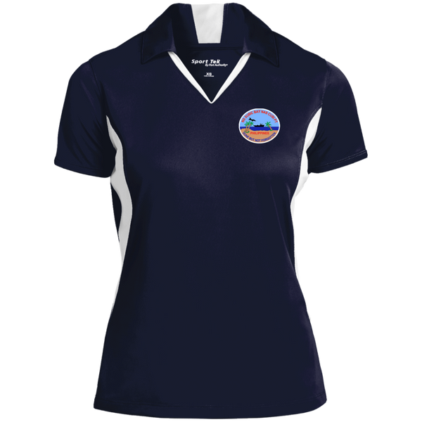 Subic Cubi Pt 08 Ladies' Colorblock Performance Polo