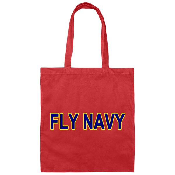 Fly Navy 2 Canvas Tote Bag