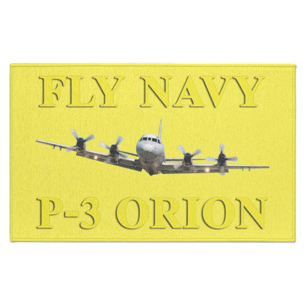 Fly Navy P-3 3 Indoor Doormat