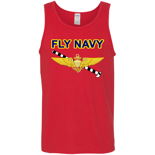 Fly Navy Tailhook 1 Cotton Tank Top