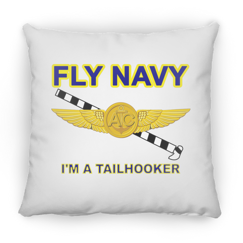 Fly Navy Tailhooker 2 Pillow - Small Square