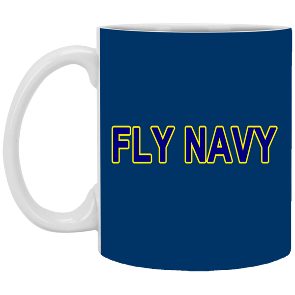 Fly Navy 2 Mug - 11oz