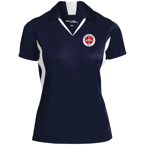 VAQ 141 3 Ladies' Colorblock Performance Polo