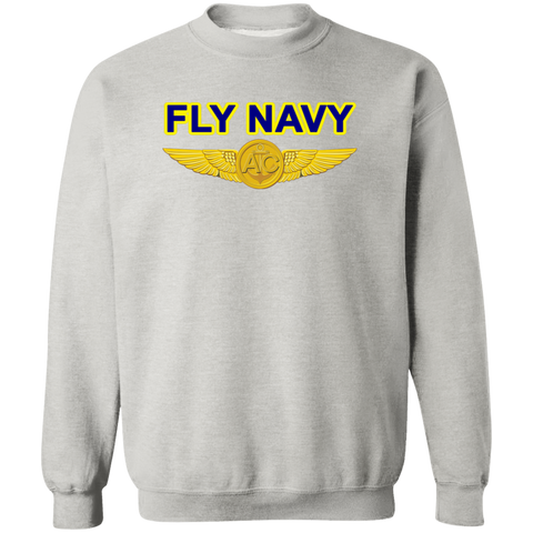 Fly Navy Aircrew Crewneck Pullover Sweatshirt