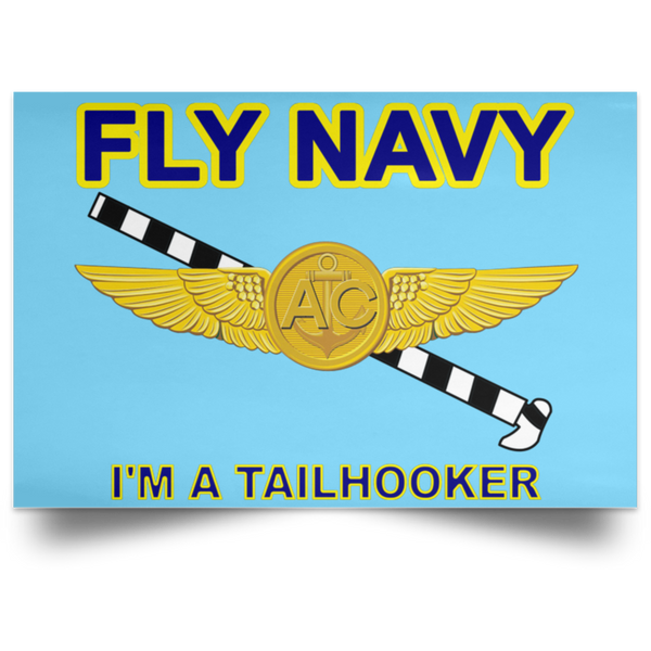 Fly Navy Tailhooker 2 Poster - Landscape