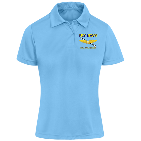 Fly Navy Tailhooker 3 Team 365 Ladies' Zone Polo