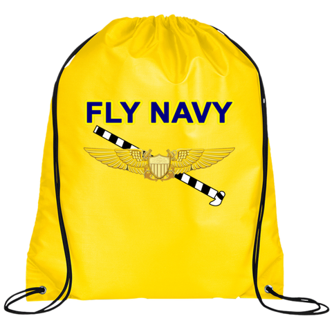 Fly Navy Tailhook 3 Drawstring Cinch Backpack