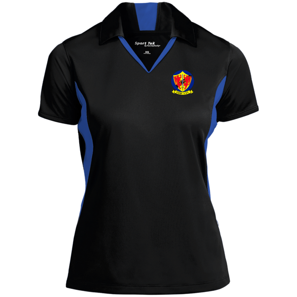 VAW 121 Ladies' Colorblock Performance Polo