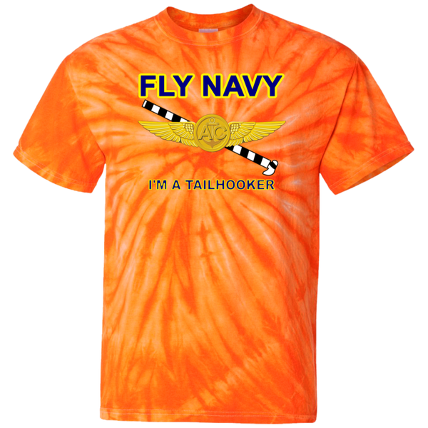 Fly Navy Tailhooker 2 Cotton Tie Dye T-Shirt