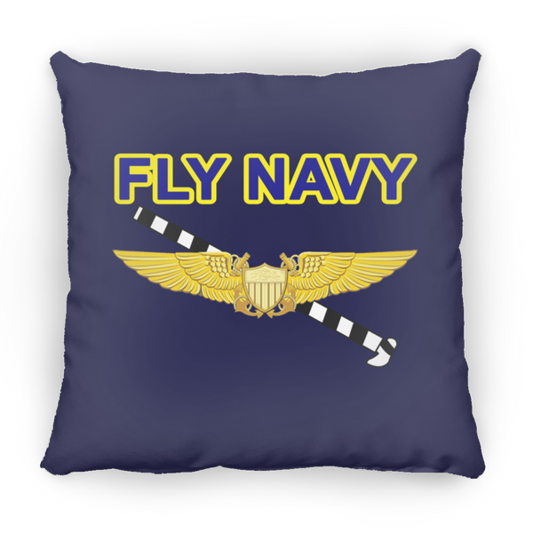 Fly Navy Tailhook 3 Pillow - Small Square