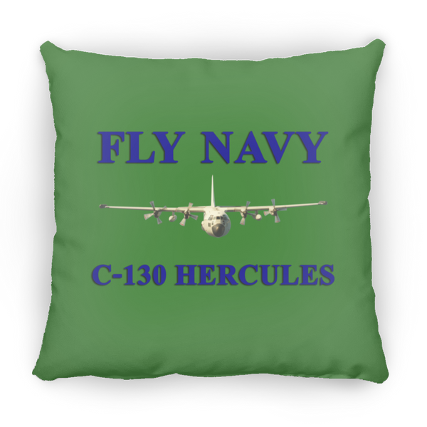 Fly Navy C-130 1 Pillow - Small Square