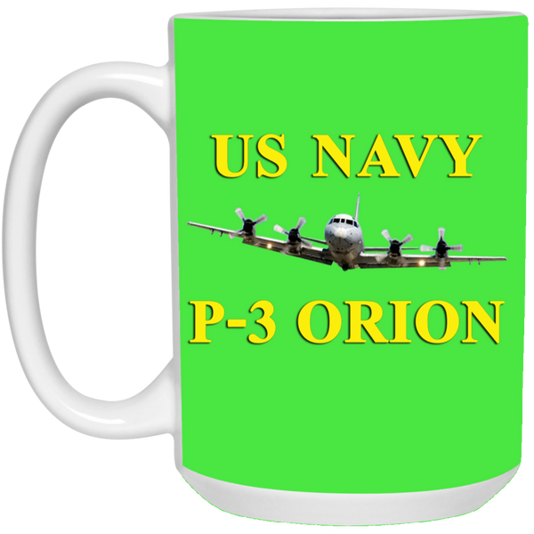 US Navy P-3 3 Mug - 15oz