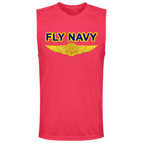 Fly Navy Aircrew Team 365 Muscle T-Shirt