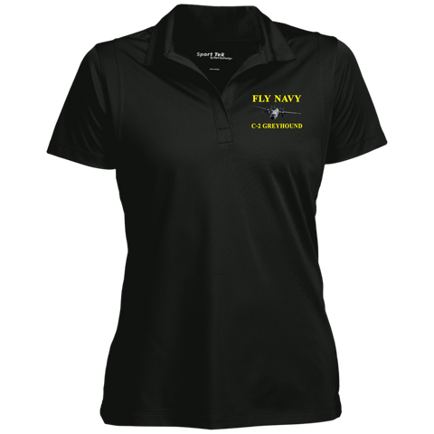 Fly Navy C-2 3 Ladies' Micropique Sport-Wick® Polo
