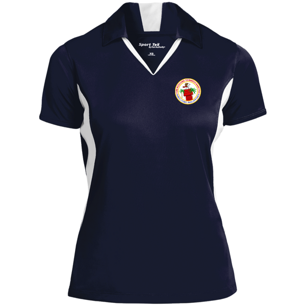 Subic Cubi Pt 07 Ladies' Colorblock Performance Polo