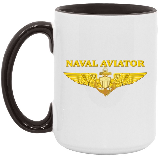 Aviator 2 Accent Mug - 15oz