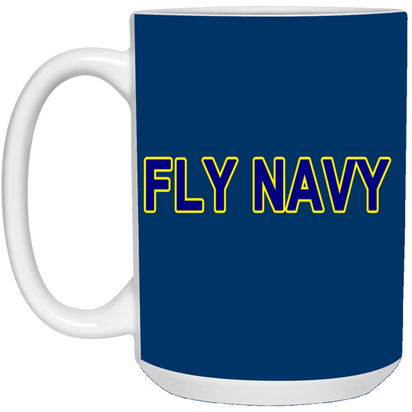 Fly Navy 2 Mug - 15oz