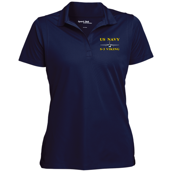 US Navy S-3 3 Ladies' Micropique Sport-Wick® Polo